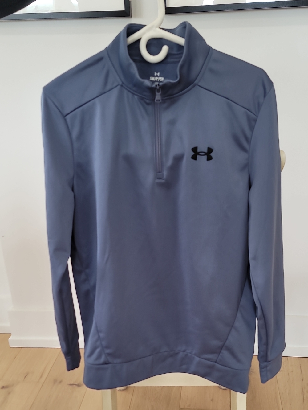 Under Armour Men’s Slate Blue 1/4 Zip Pull Over